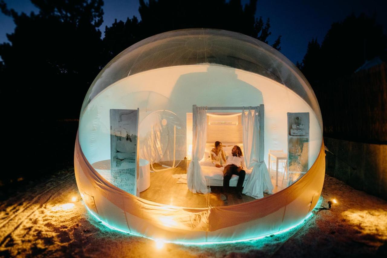 Burbujas Astronomicas Albarari Sanxenxo Hotel Eksteriør billede