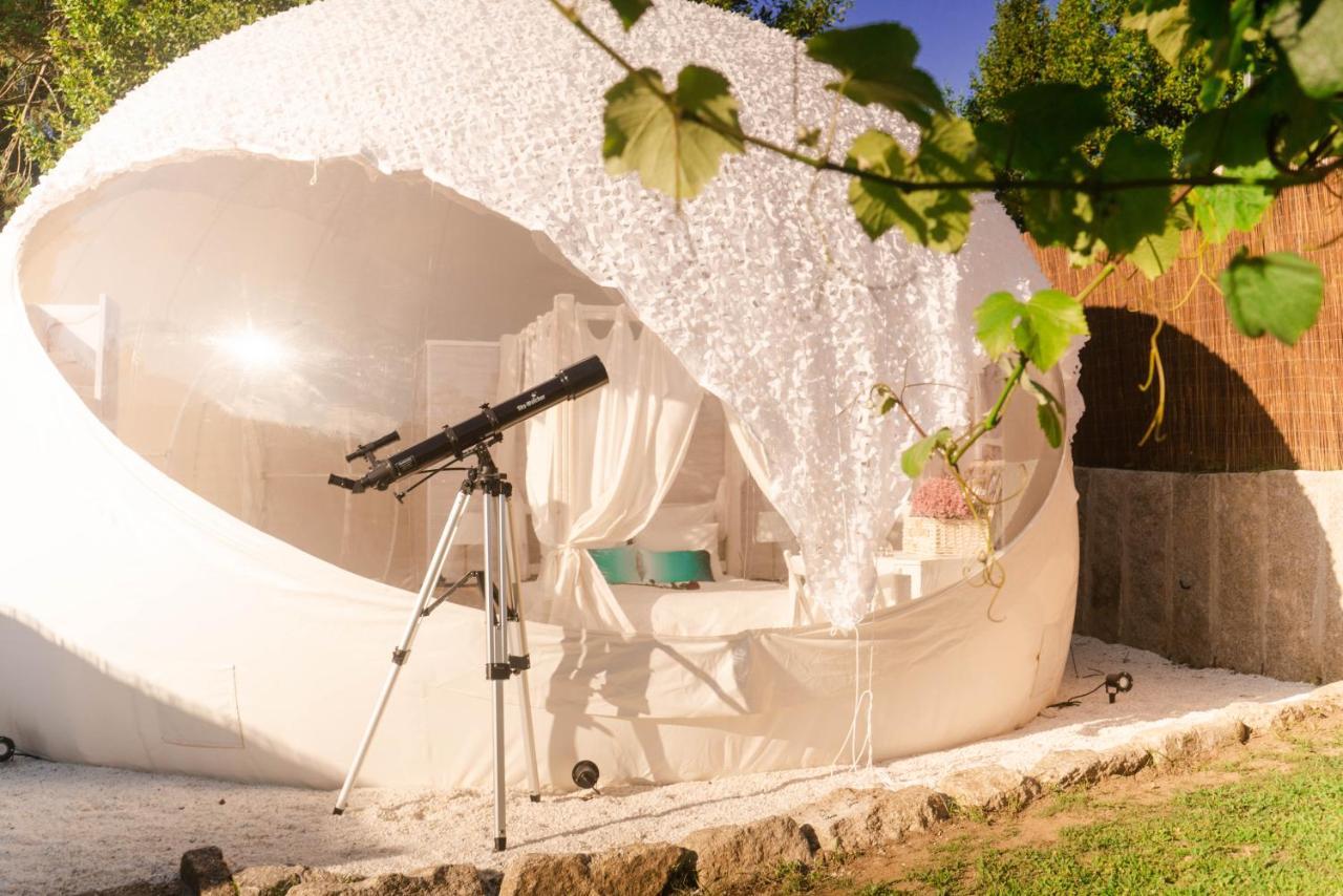 Burbujas Astronomicas Albarari Sanxenxo Hotel Eksteriør billede