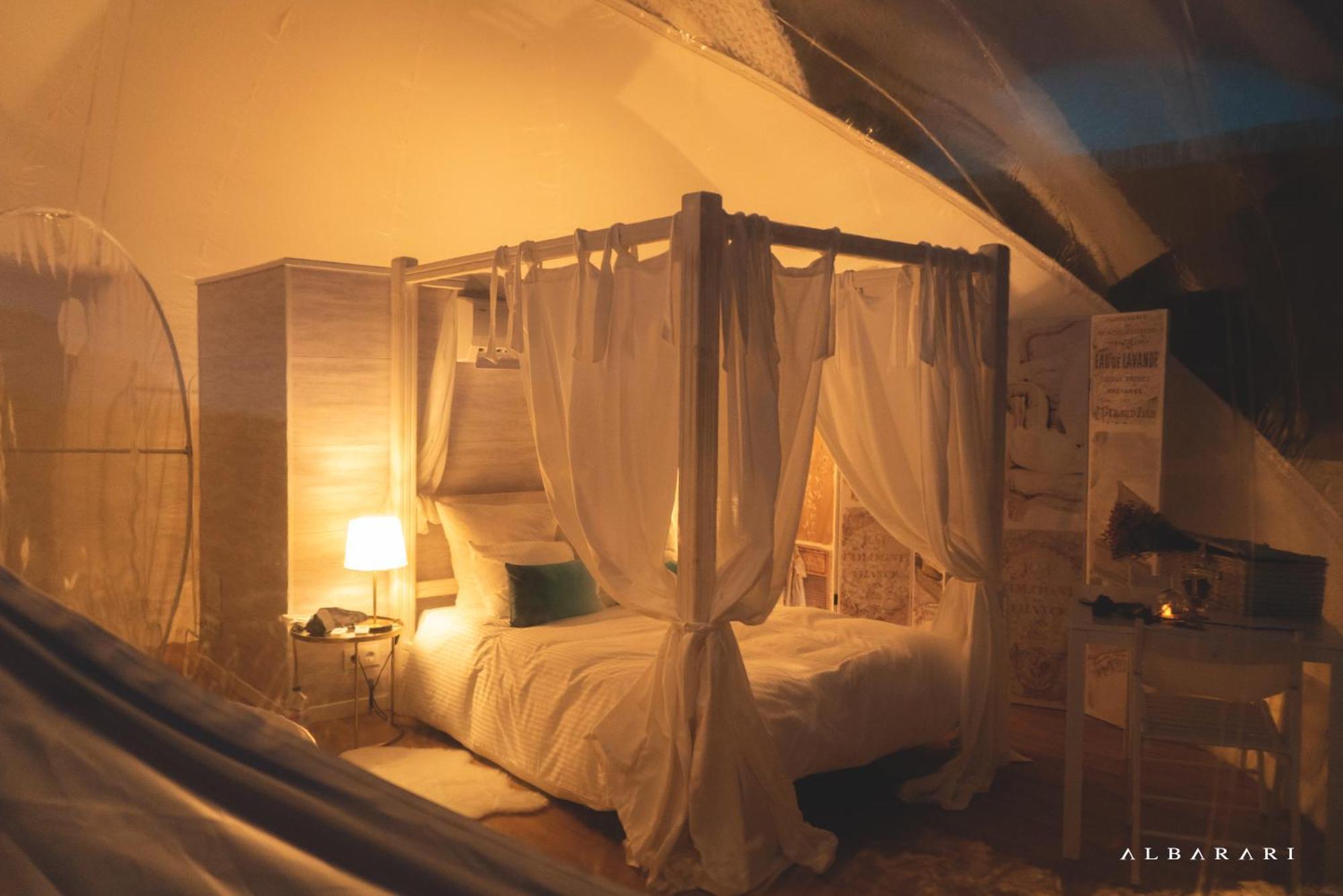 Burbujas Astronomicas Albarari Sanxenxo Hotel Eksteriør billede